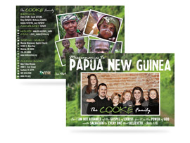 Missionary Prayer Cards